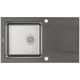 Single-bowl granite-steel sink with drainer ZSR_T113 5908212089170
