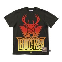 Mitchell & Ness NBA Milwaukee Bucks T-Shirt Black