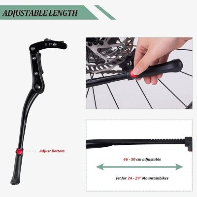 6. Rockbros Bike Kickstand JC1005BK 24-29 Inches