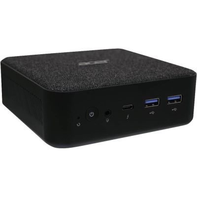 Acer Revo Box RB102 Intel Core Ultra 5 120U 16GB DDR4-SDRAM 512GB SSD Windows 11 Pro Mini PC Black