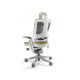 2. Wau 2 BL411 office chair, olive/white fabric