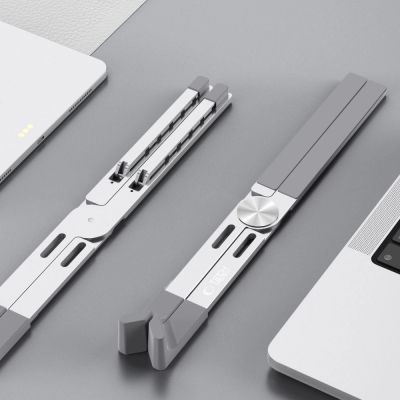 5. Tech-Protect ULS300 Laptop Stand - Silver