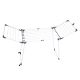 9. PROMIS EXTENDABLE LAUNDRY DRYER + 2 WINGS D