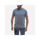 3. MILLET Men's T-Shirt Seneca Heather Ts Ss M Gray Blue