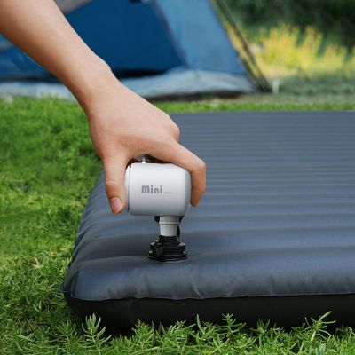 11. Baseus PocketGo Portable Rechargeable Camping Air Pump – White