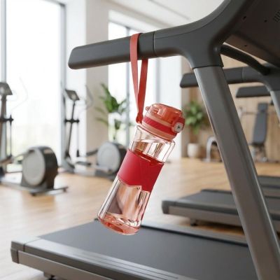 15. DUNLOP SPORTS BOTTLE 500ML RED