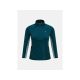 Women's PEAK PERFORMANCE W Core Half Zip Baselayer T-shirt, green