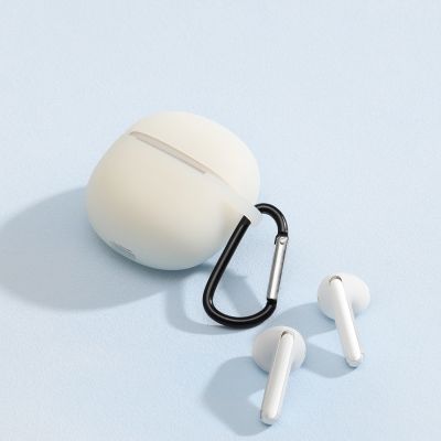 14. Joyroom JR-FB1 Funpods Bluetooth 6.0 In-Ear TWS Wireless Headphones with AI Functions - White
