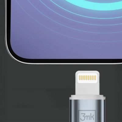 6. 3mk Hyper Cable N-SERIES USB-C / Lightning 1m 9V/2A 20W / white