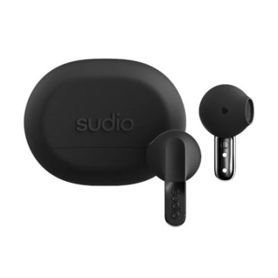 8. Sudio N3BLK Headphones/Headset Wireless In-Ear Bluetooth Calls/Music Black