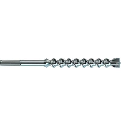 SDS Max double-spiral, four-blade hammer drill bit 16x540mm