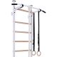 32. GYMNASTIC LADDER, HAND BAR, BENCH, CHILDREN'S ACCESSORIES, WHITE MAT BENCHK 414