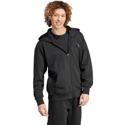 4. Men's adidas All Szn Fleece Full-Zip Hoodie Black IX1249