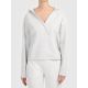 Women's envelope hoodie made of very soft knit fabric 4F 4FWAW26TSWSF2661-27M