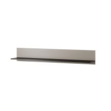 Shelf 2 pcs SOHO 125x20x20 cashmere+black