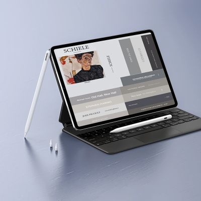 11. Joyroom JR-X9S Pro Active Stylus with 2 Interchangeable Tips - White