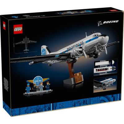 2. LEGO Icons 11378 - Douglas DC-3 PAN AM Passenger Plane