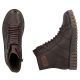5. Women's brown leather platform ankle boots Rieker Y3421-26
