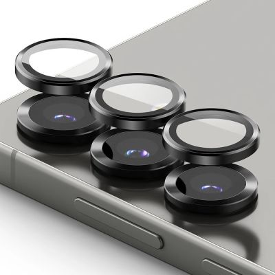 2. Ringke Camera Frame Protector 2-pack for Samsung Galaxy S25+ Ultra - Black