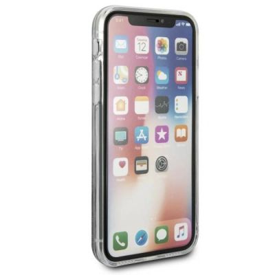 8. Karl Lagerfeld Liquid Glitter iPhone X Case - Pink