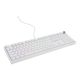 11. GENESIS NKG-2300 keyboard Universal USB QWERTY English White