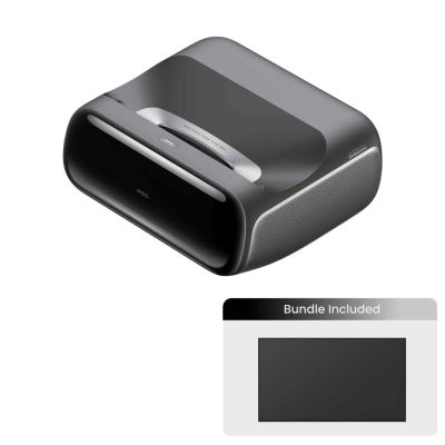 10. JmGO O2S Ultra Short Throw DLP Projector 4K (4096x2400) 3D Compatibility Black
