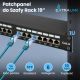 17. Patch panel Extralink EX.9830 (1U; cat. 5e; 24xRJ-45)