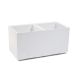FLOWERPOT PLASTIC KARO 80X40X40CM CREAM