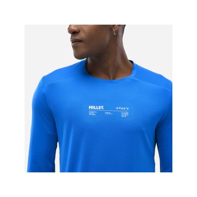 3. MILLET Intense T-shirt for men, Ls M, blue