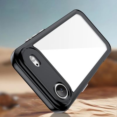 3. Outer Space Case for iPhone 17 Air - Black Transparent