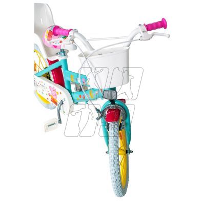 6. Toimsa-Children's bike 16" Peppa Pig green