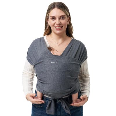 Momcozy Baby Wrap Carrier Dark Grey | Baby Carrier |