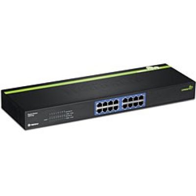TRENDnet 16-port Gbit 19" metal switch