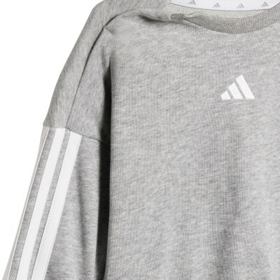 12. adidas Essentials Joggers Gray JV9852 Kids Tracksuit