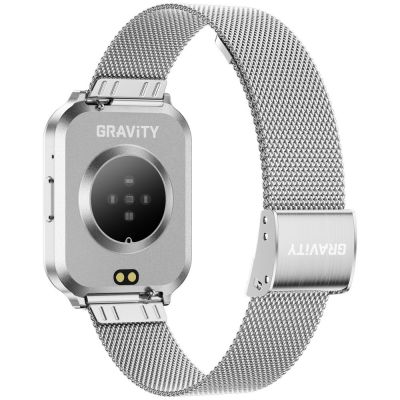 14. Smartwatch Gravity Silver Strap + Bracelet GT44-4