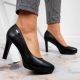 8. Pumps on the platform matte black W Sergio Leone