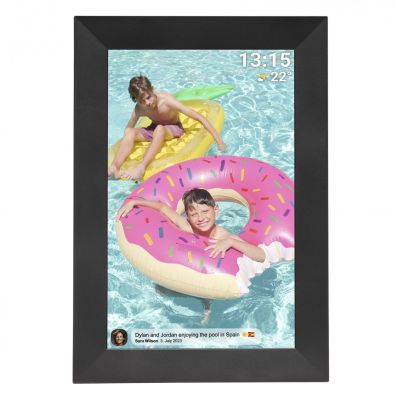 3. Denver PFF-1024BMK2 Digital Photo Frame Black 25.6 cm (10.1") Touchscreen Wi-Fi
