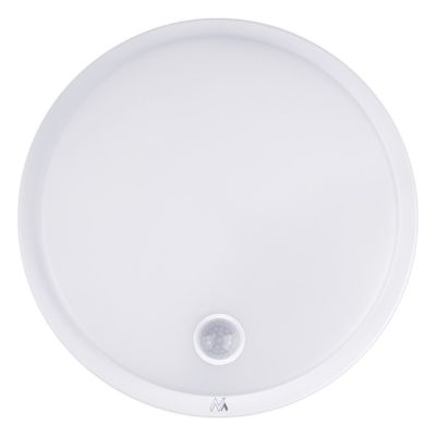 2. MACLEAN LED LAMP WITH MOTION SENSOR, PIR SENSOR, WHITE, 10W, IP65, 1000LM, NEUTRAL COLOR MCE525 W