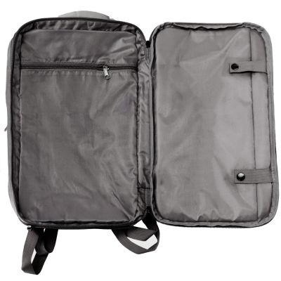 7. Graphite Airplane Backpack with Laptop Compartment SEMI LINE