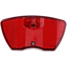 Dunlop rear light &amp; reflector 3 led 76539 bicycle lamp