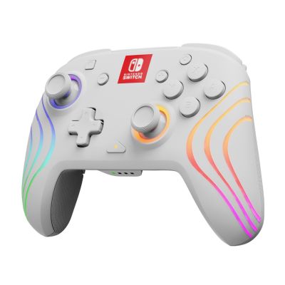 3. PDP Afterglow Wave White USB Gamepad Analog/Digital Nintendo Switch, Nintendo Switch Lite, Nintendo Switch OLED
