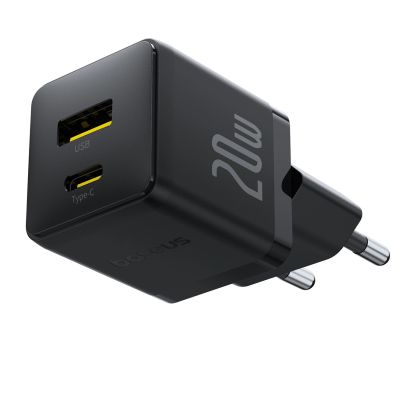 2. Baseus Palm 20W USB-C USB-A Wall Charger - Black