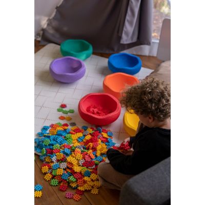 7. MARIOINEX Mini Waffle Blocks, 500 pieces