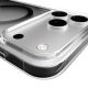 5. Puro Lite Mag TPU+PC Case Compatible with MagSafe for iPhone 17 Pro Max - Transparent with Gray Ring