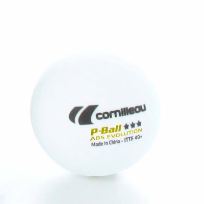 11. Cornilleau P-BALL ITTF table tennis balls white 3 pcs.