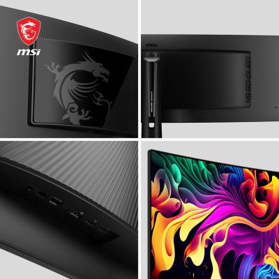 4. MSI MPG 491CQPDE QD-OLED Computer Monitor 124.5 cm (49") 5120 x 1440 px DQHD Black