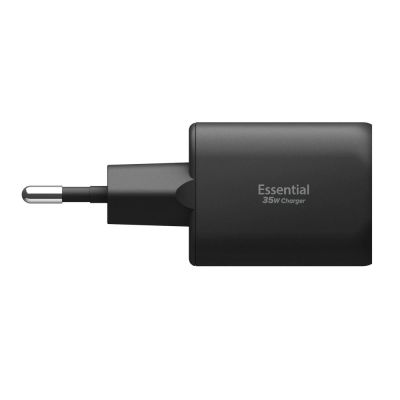 3. Spigen Essential EE352EU USB-C / USB-A 35W Wall Charger - Black
