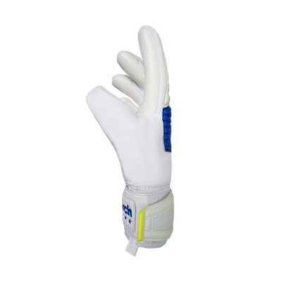 4. Reusch Legacy '86 Advance Goalkeeper Gloves White and Blue 5670206 1089