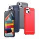 7. Flexible carbon pattern case for iPhone 15 Plus Carbon Case - black