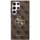 3. Guess 4G Big Metal Logo Case for Samsung Galaxy S24 Ultra - Brown